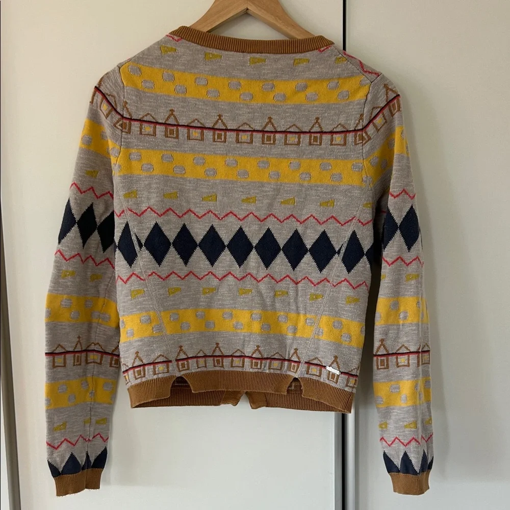 Rütme Multicolor Geometric Cardigan - Picture 7 of 10